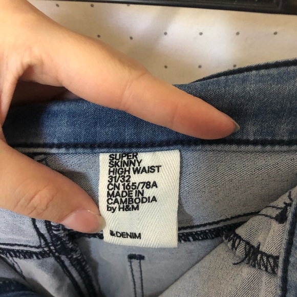 High Waisted Skinny Jeans - Picture 5 of 7